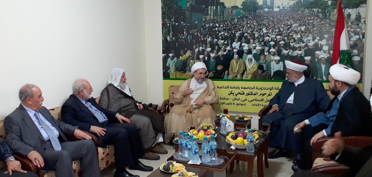 جبهة العمل الإسلامي في لبنان إستقبلت الآراكي