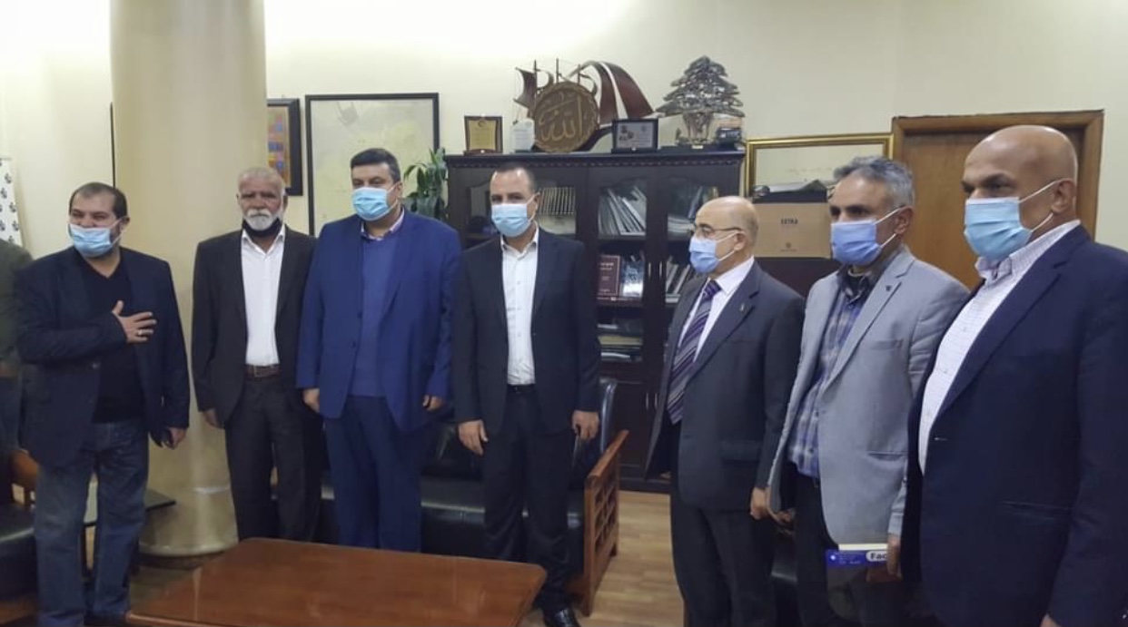 وفد من هيئة العمل البلدي في حركة أمل زار يمق