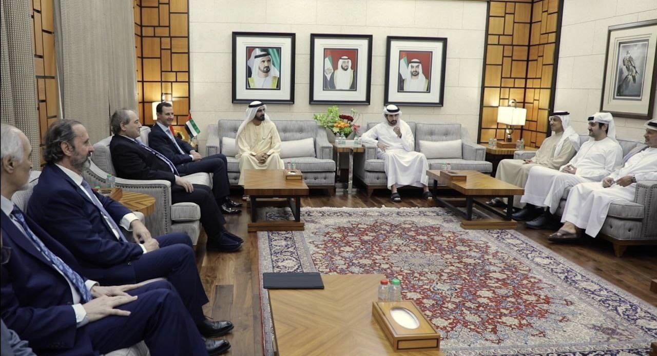 الأسد يزور الإمارات