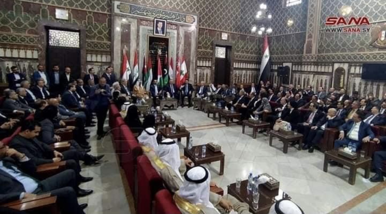 مجلس الشعب يعقد جلسته بحضور رؤساء برلمان ووفود مؤتمر #الاتحاد_البرلماني_العربي