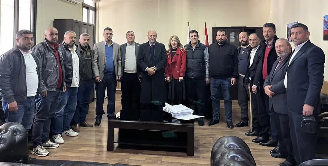 إنتخاب رئيس بلديه في وادي خالد