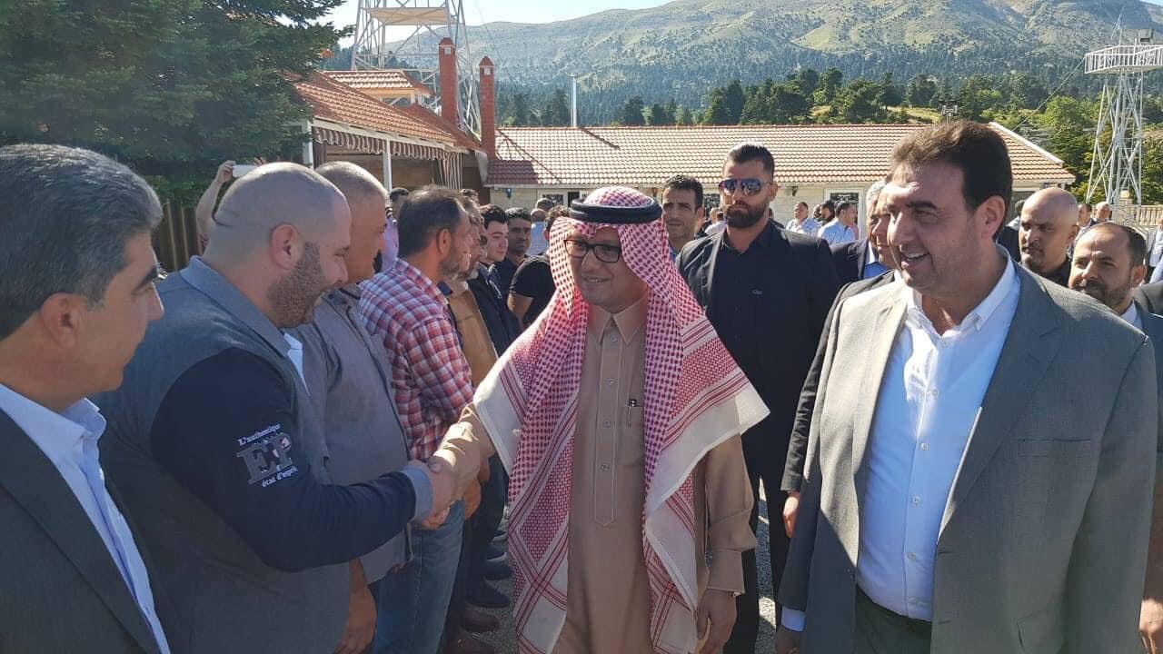 النائب البعريني يطالب السفير السعودي بمخصصات مالية