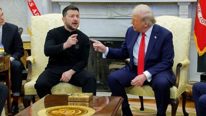 مشهد غير مسبوق في السياسة العالمية: ترامب يهين زيلينسكي داخل البيت الأبيض ويطرده أمام الإعلام