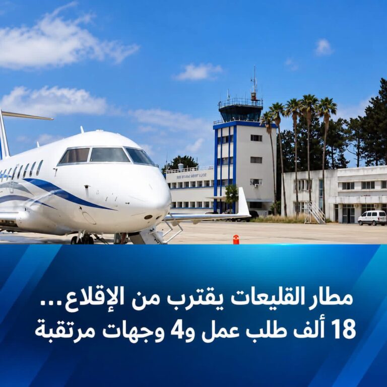 #مطار_القليعات_يقترب_من_الإقلاع: 15 #تشرين_الثاني_موعد_أولى #الرحلات